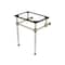 Fauceture VAH242030PN 24-Inch x 20-3/8-Inch x 30-Inch Acrylic Console Sink Legs, Polished Nickel VAH242030PN - alternate 1